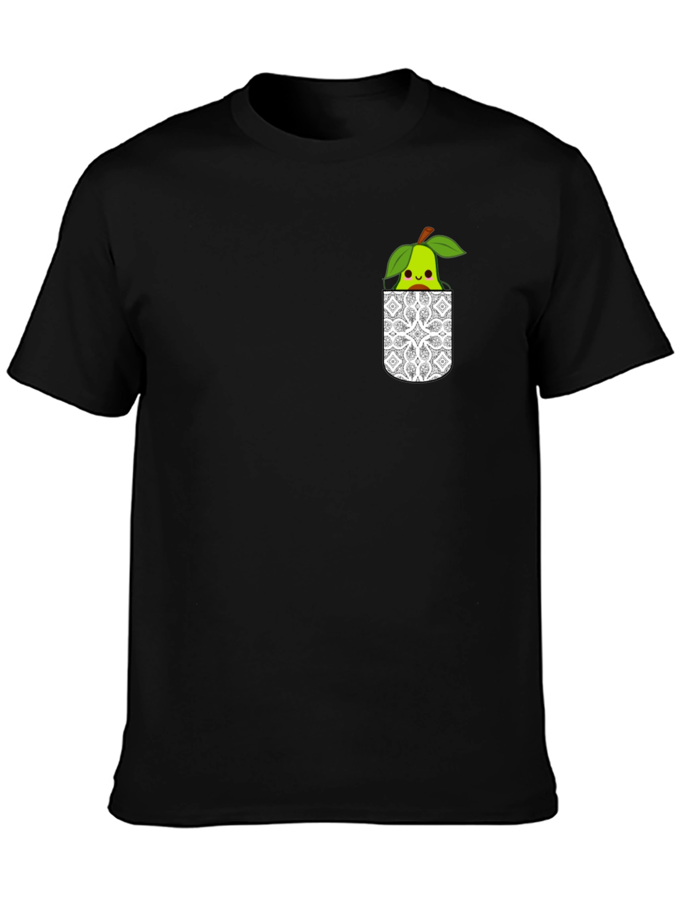 Cute Pear Pocket T-Shirt