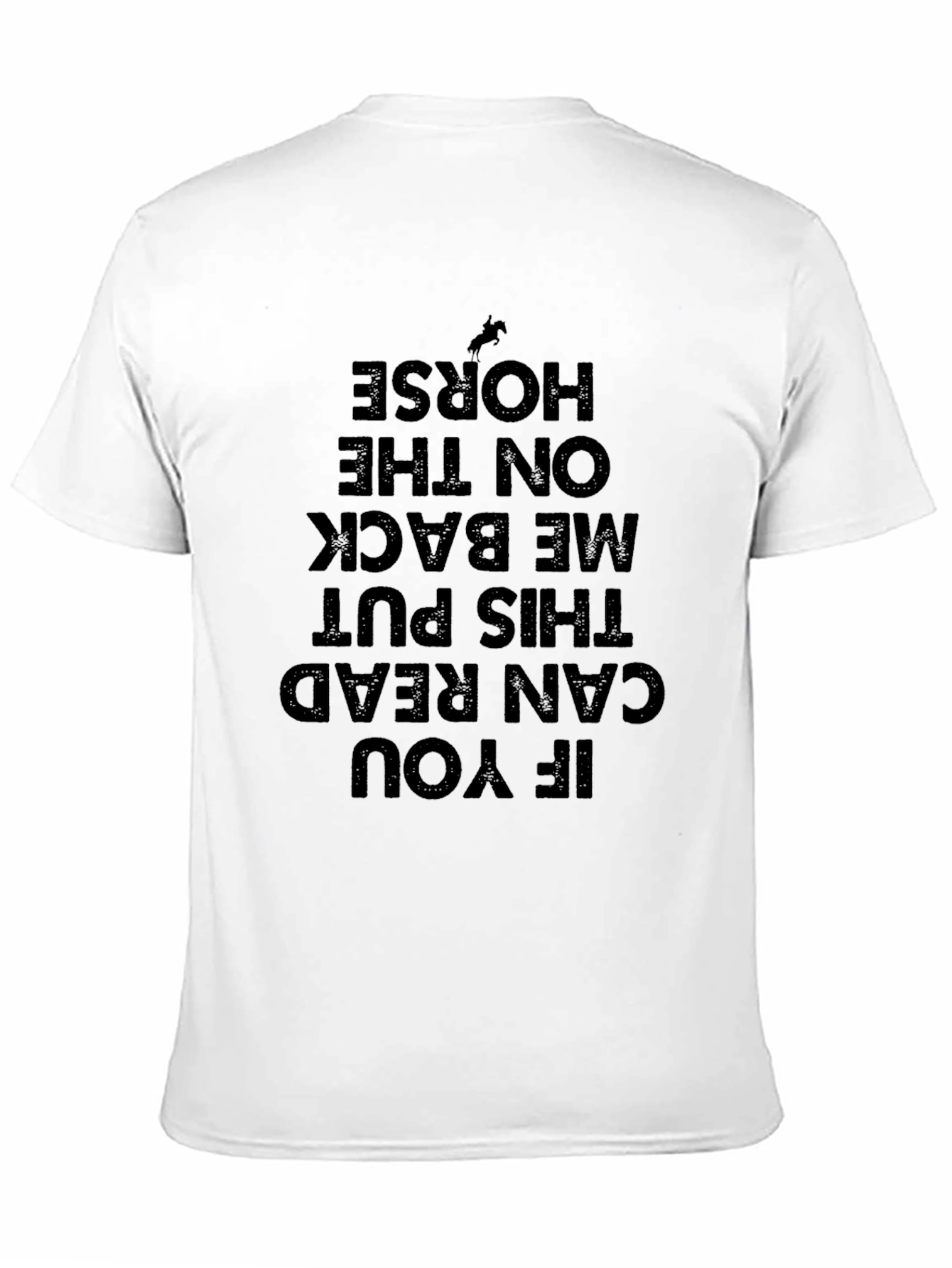 Funny Horseback Riding T-Shirt: Read and Ride!