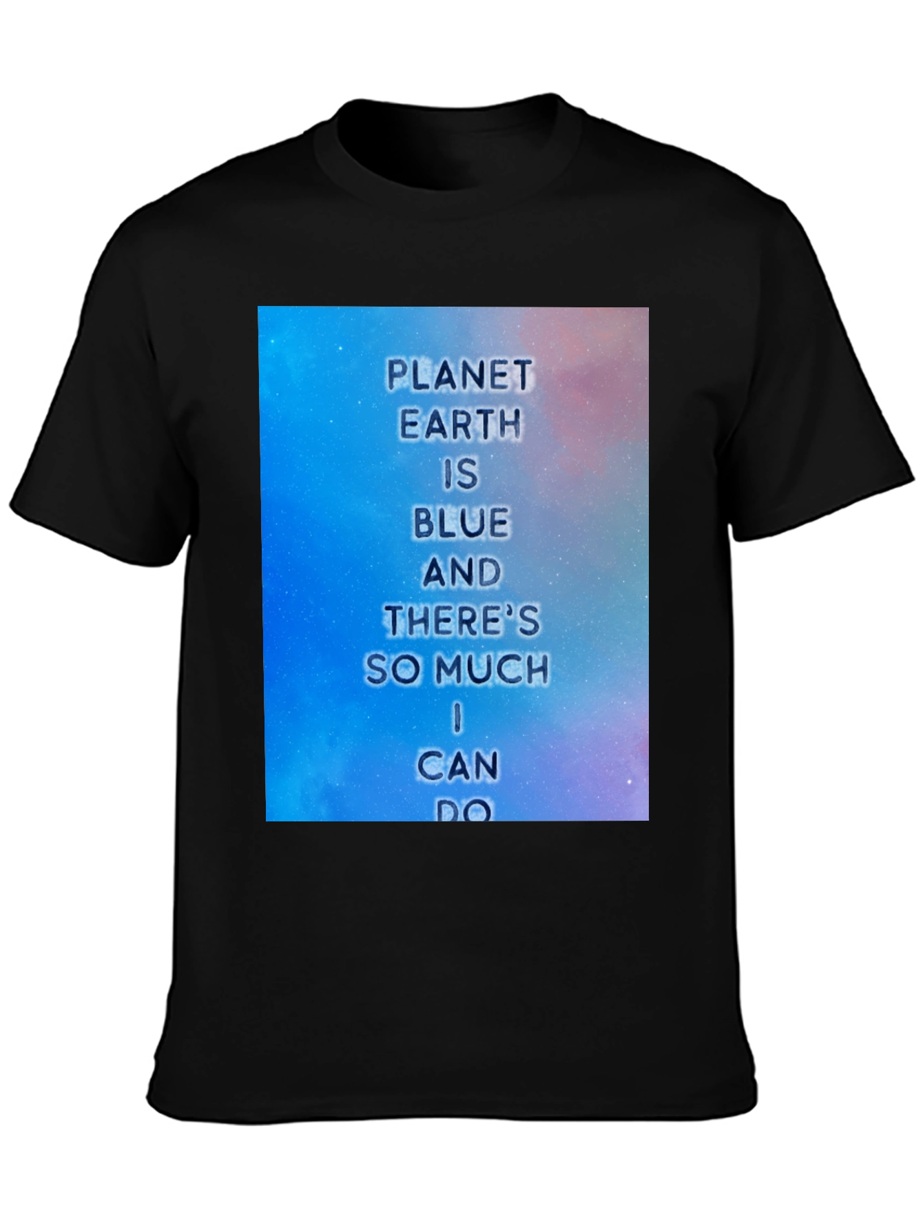 Planet Earth Blue T-Shirt - Eco-Conscious Design