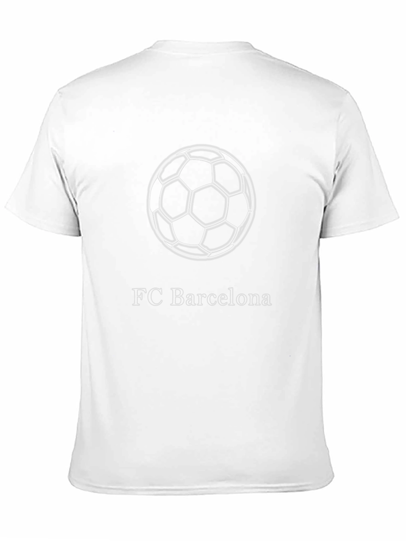 FC Barcelona Soccer Ball Graphic T-Shirt