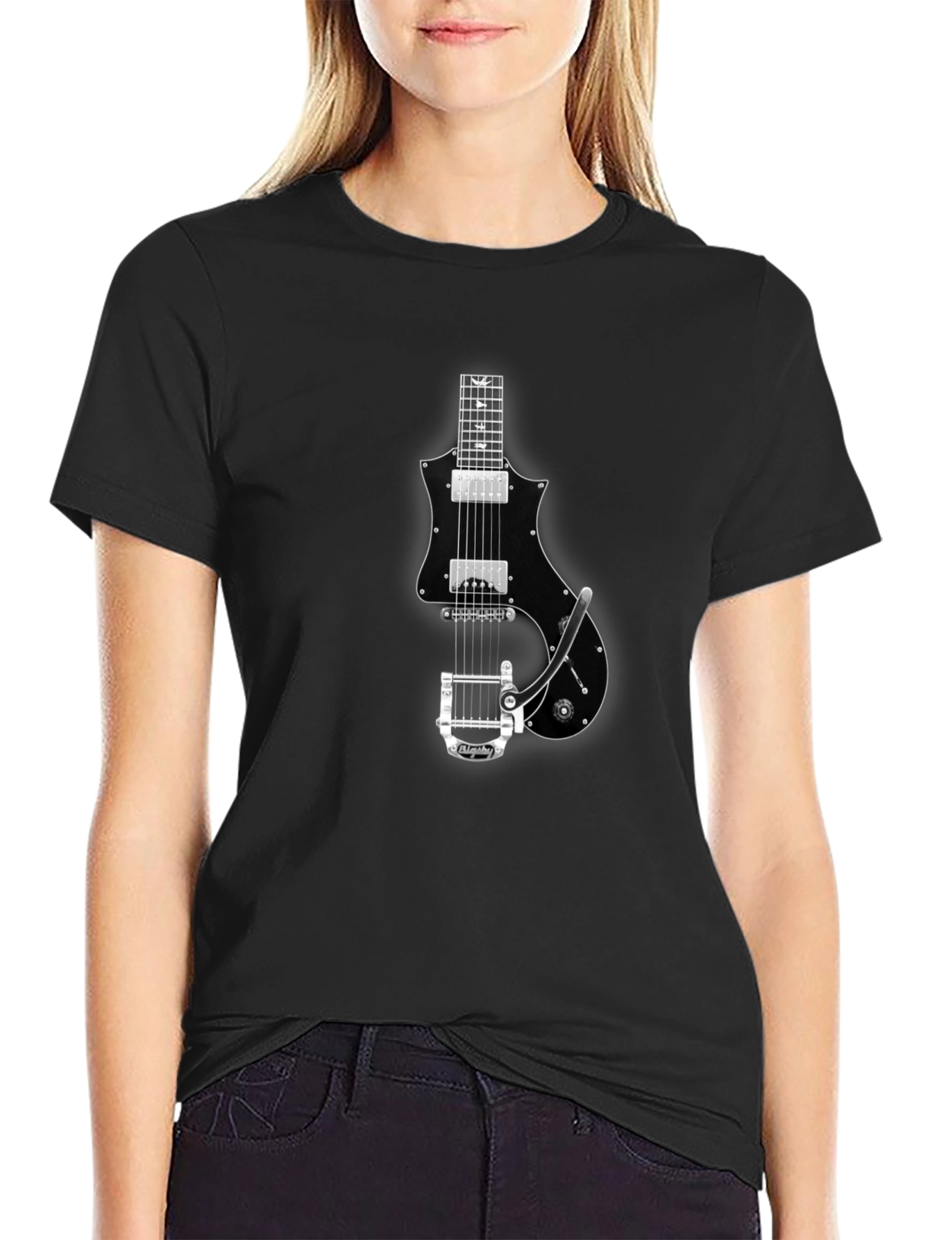 Guitar Graphic Tee - Cool Musician T-Shirt