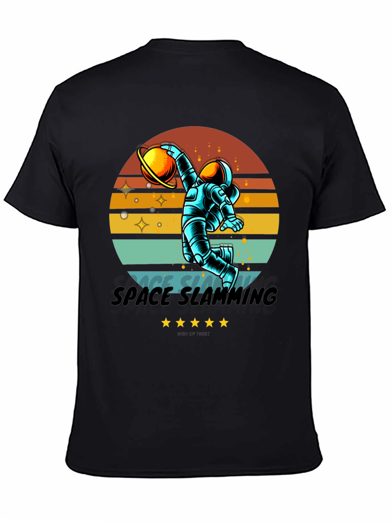Space Slamming Retro T-Shirt