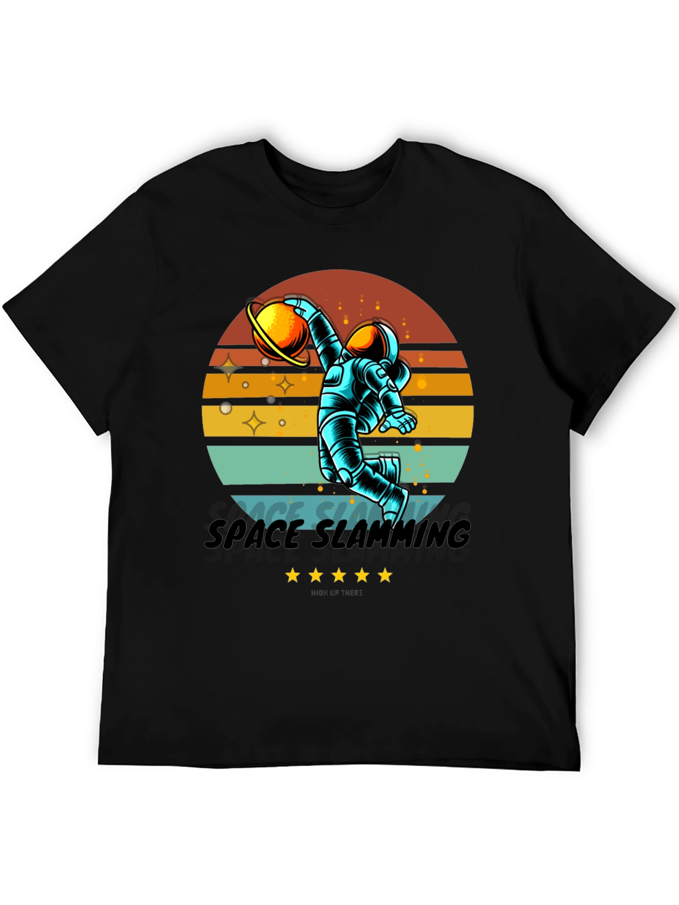 Space Slamming Retro T-Shirt