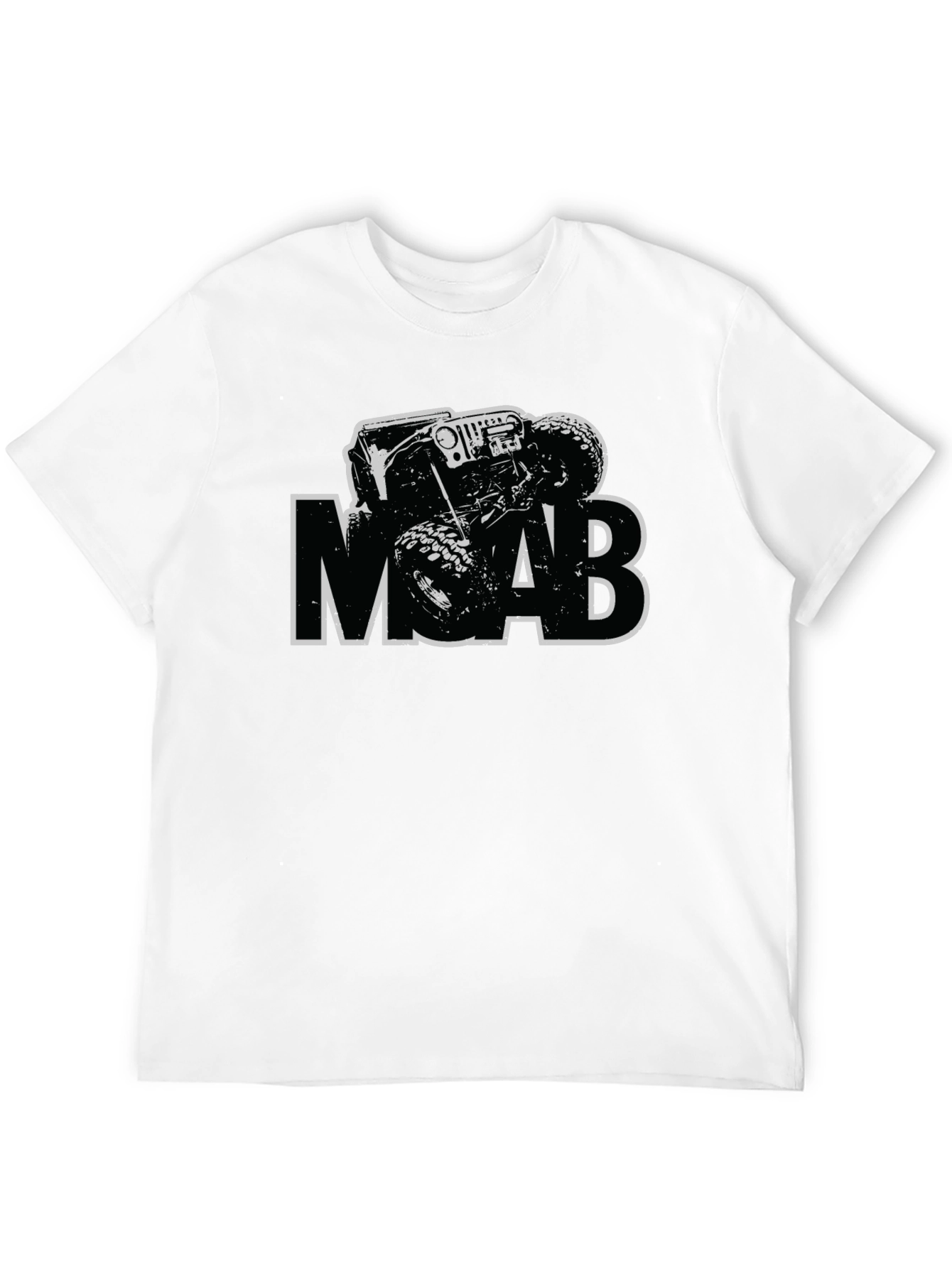 Moab Off-Roading Jeep T-Shirt - Black