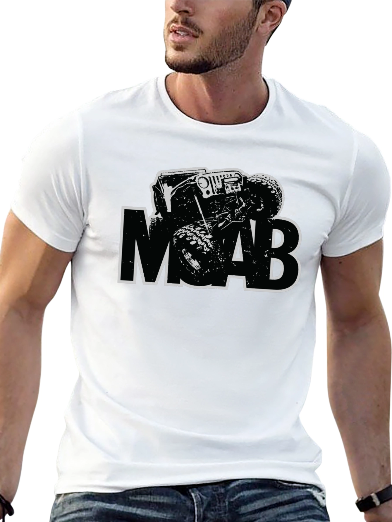 Moab Off-Roading Jeep T-Shirt - Black