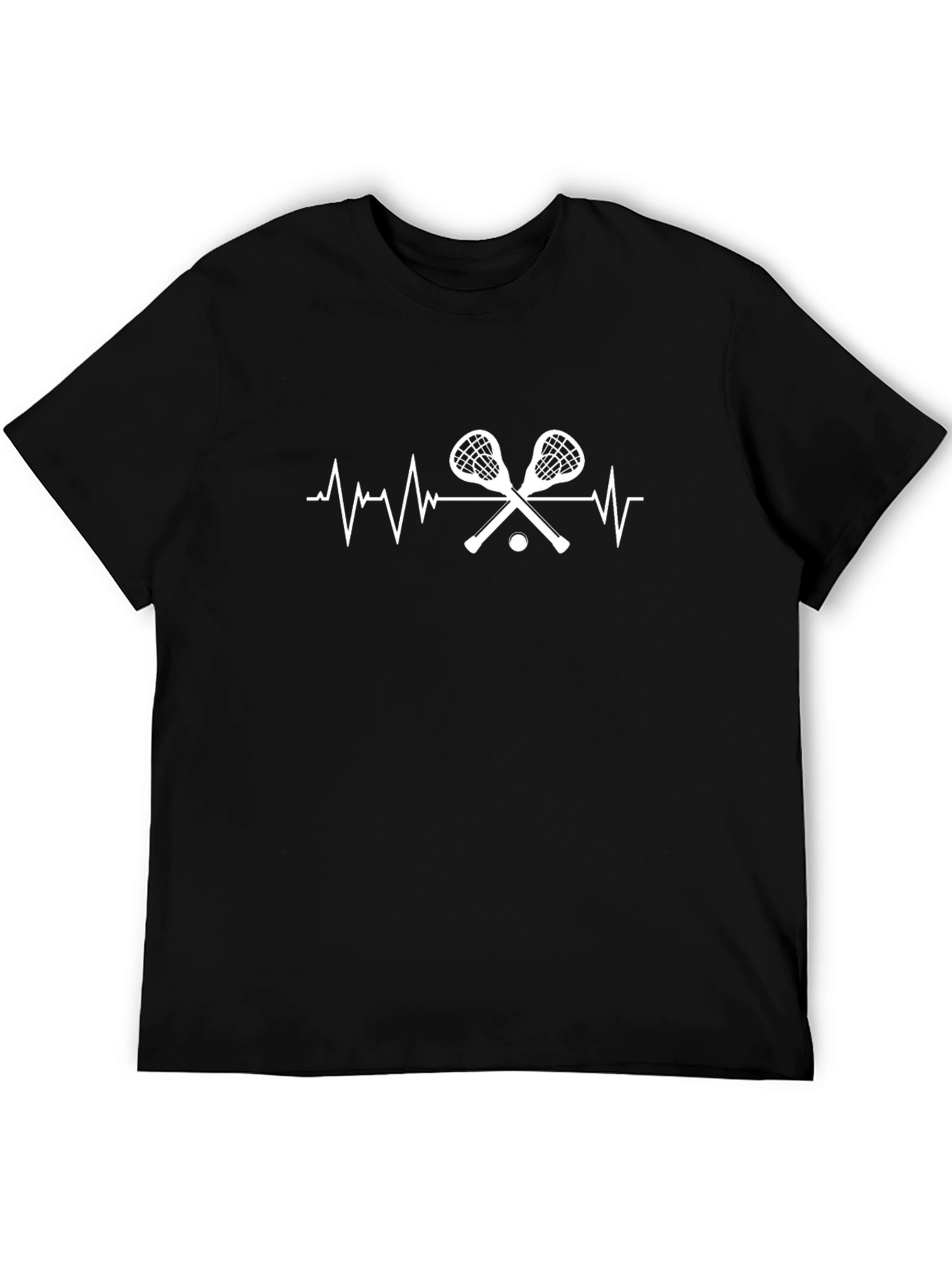 Lacrosse Heartbeat Graphic T-Shirt