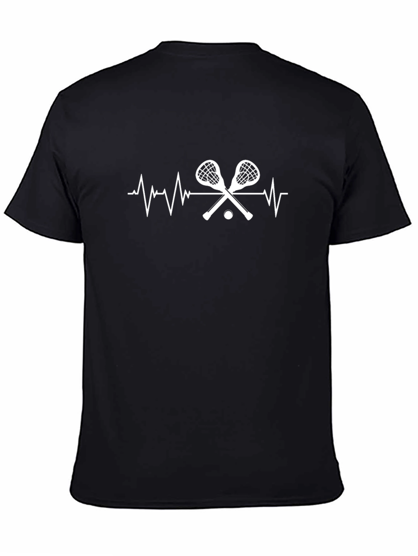 Lacrosse Heartbeat Graphic T-Shirt