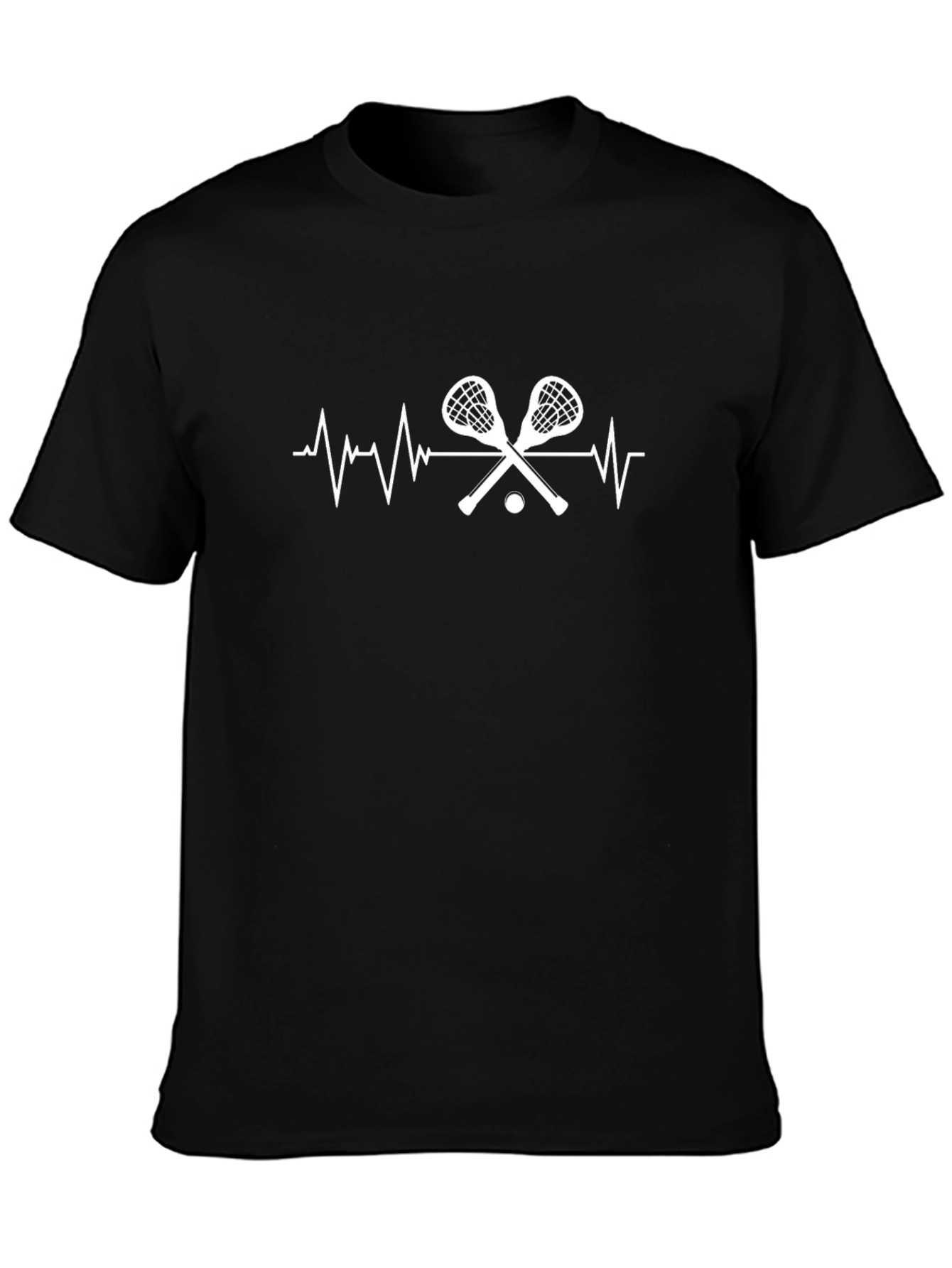 Lacrosse Heartbeat Graphic T-Shirt
