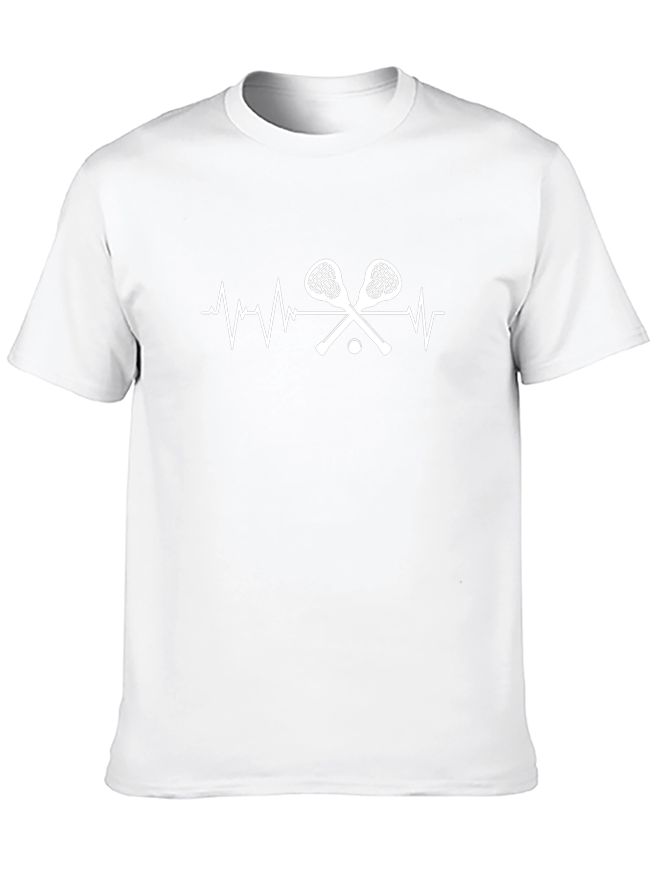 Lacrosse Heartbeat Graphic T-Shirt