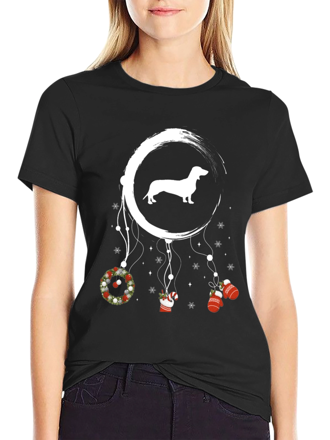 Dachshund Dreamcatcher Graphic T-Shirt