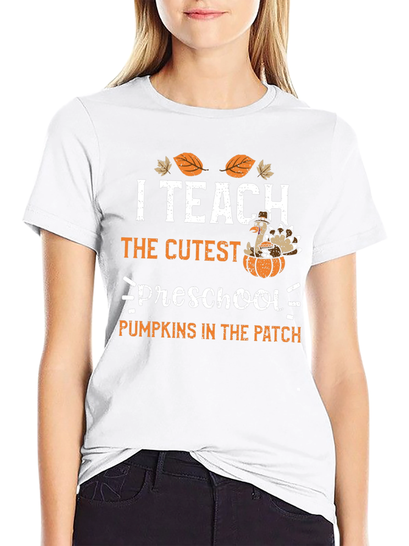 I Teach the Cutest Preschool Pumpkins T-Shirt