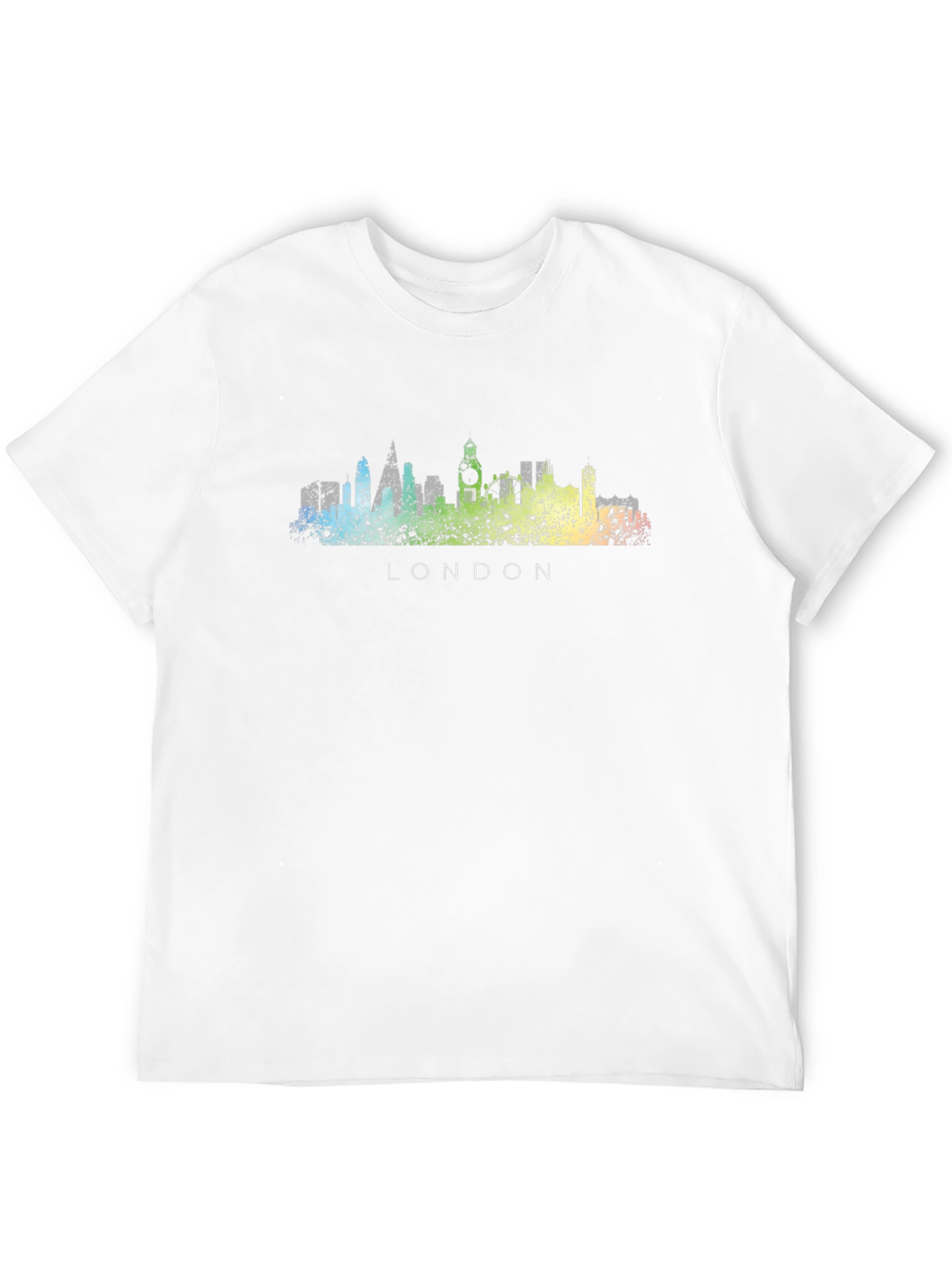 London Skyline Graphic Tee - Black