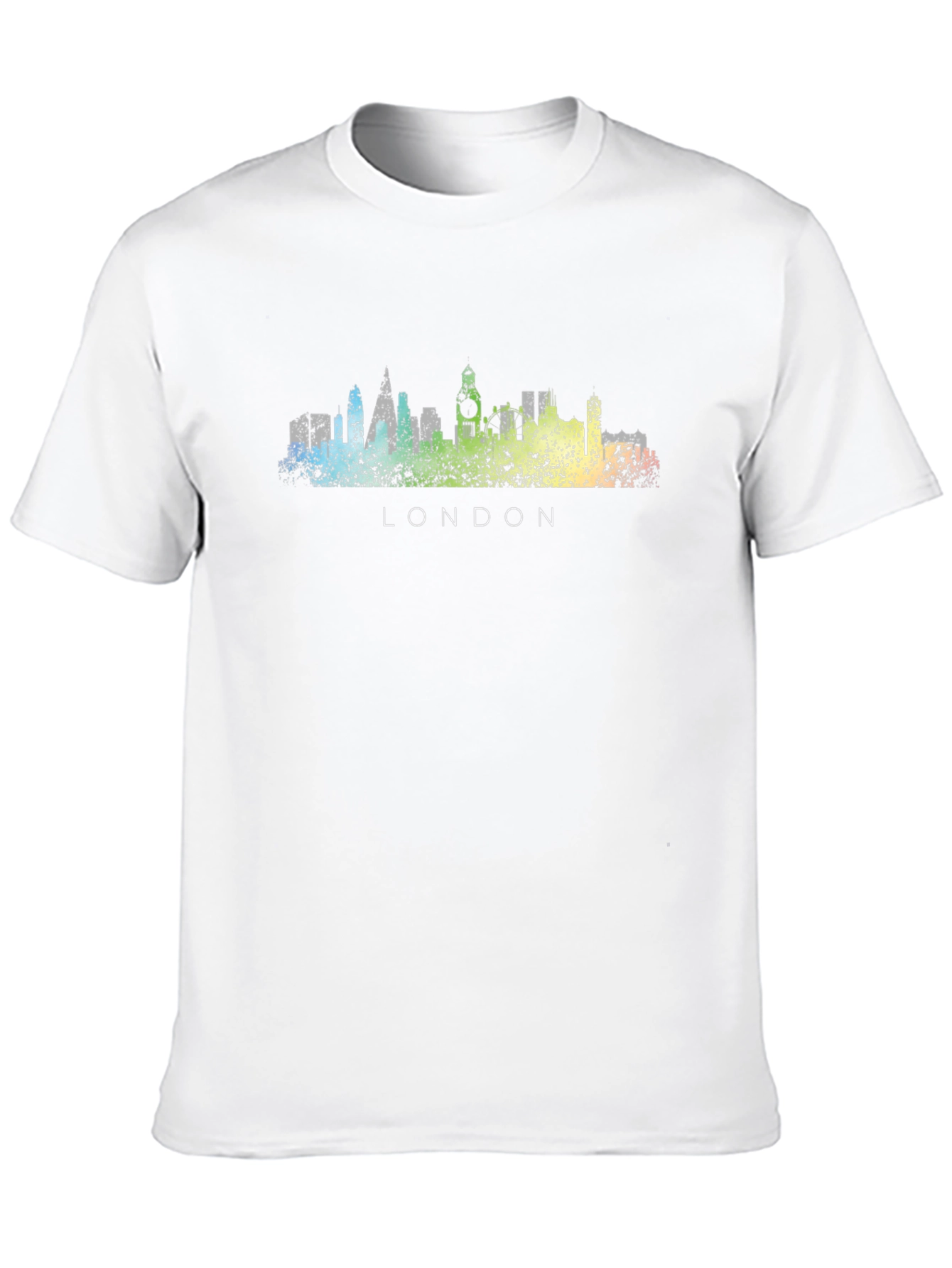 London Skyline Graphic Tee - Black