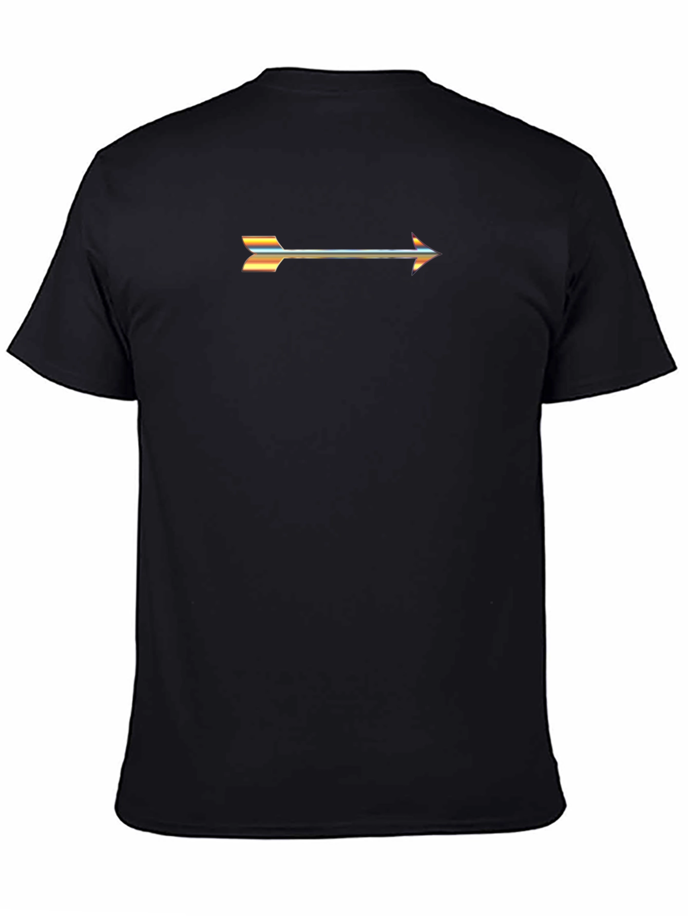 Arrow Graphic Black T-Shirt