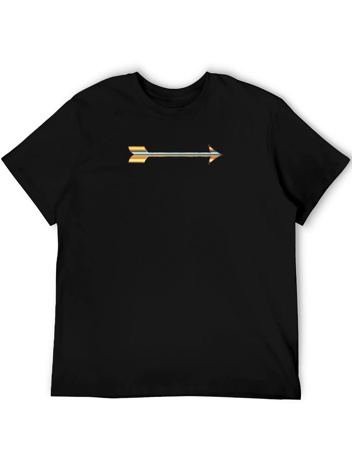Arrow Graphic Black T-Shirt