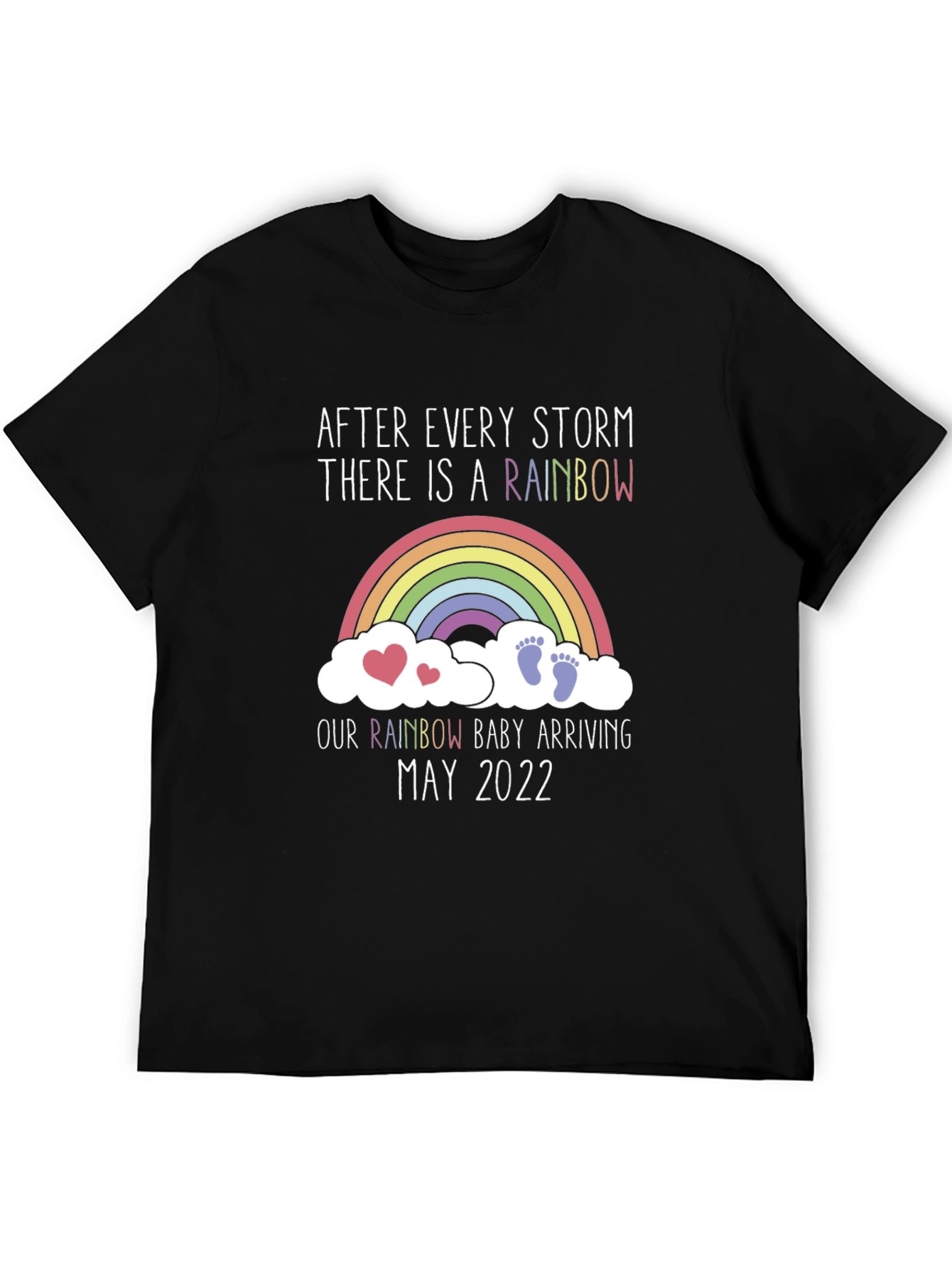 Rainbow Baby Arrival T-Shirt - May 2022