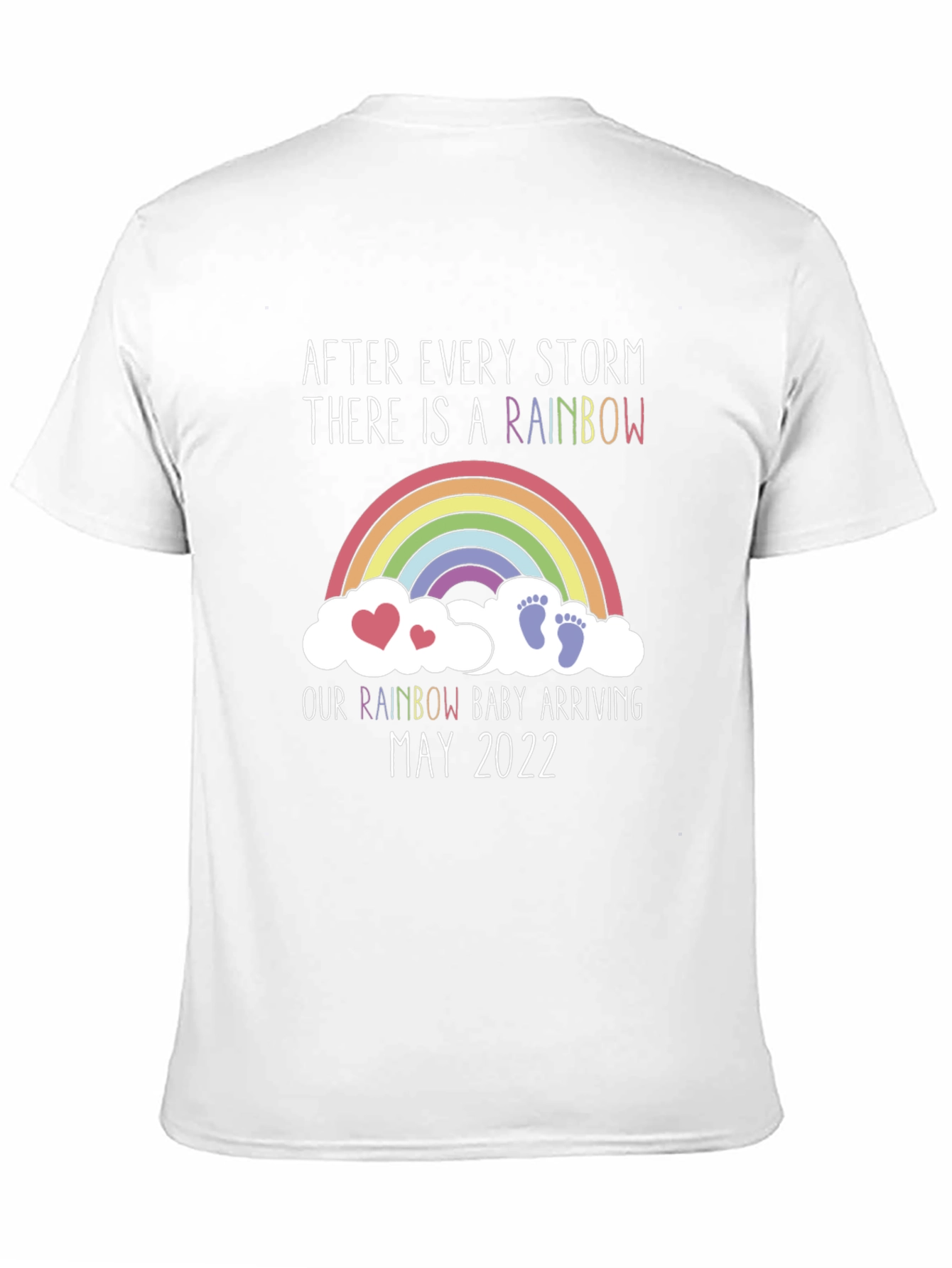 Rainbow Baby Arrival T-Shirt - May 2022