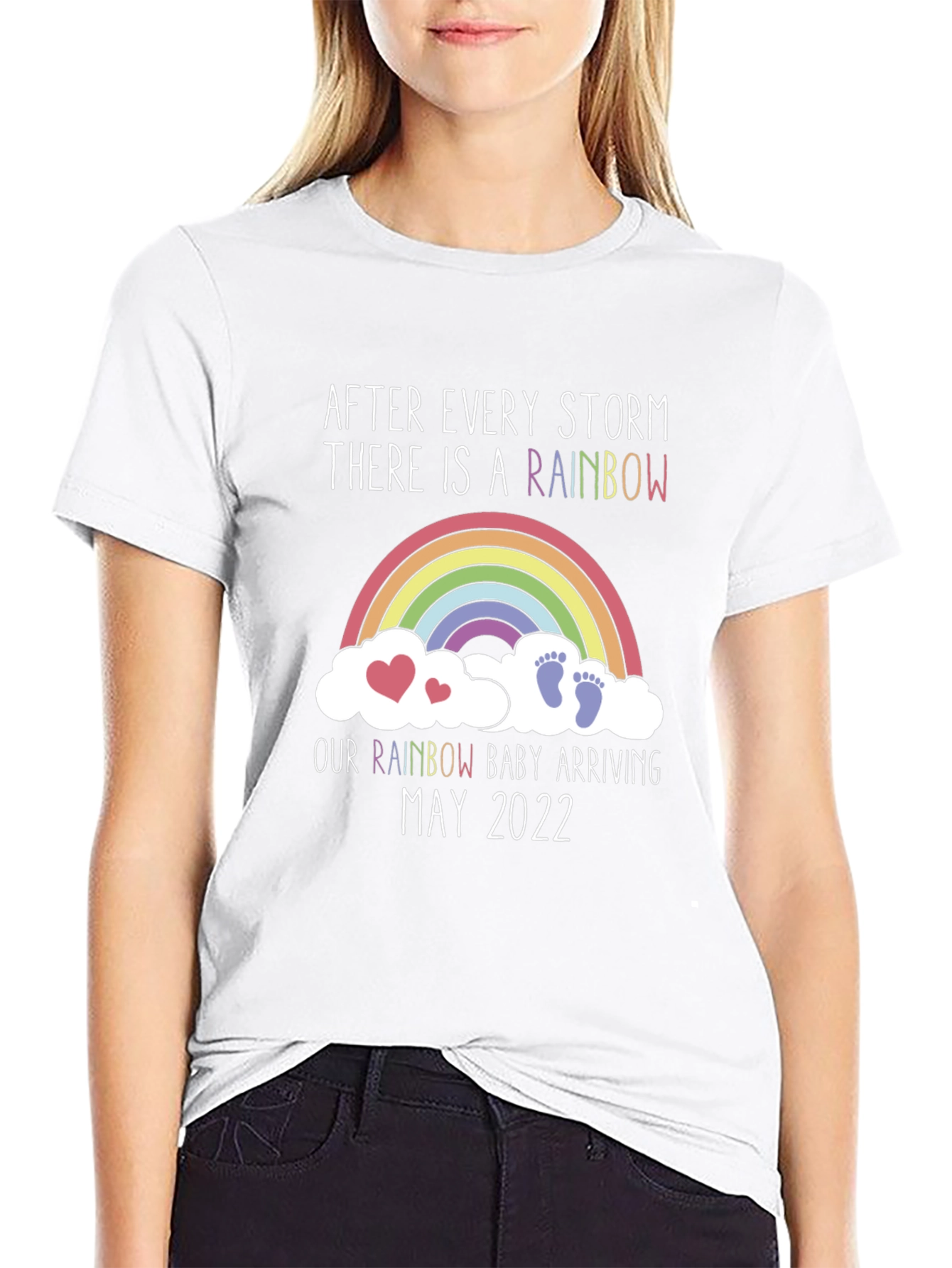 Rainbow Baby Arrival T-Shirt - May 2022