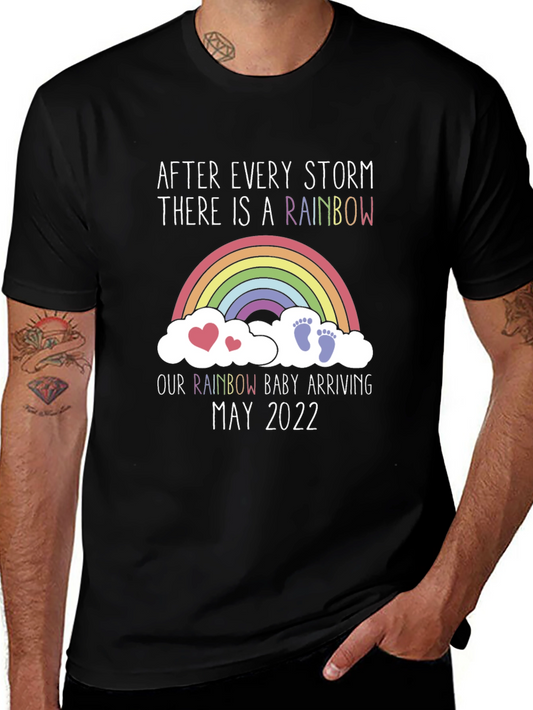 Rainbow Baby Arrival T-Shirt - May 2022