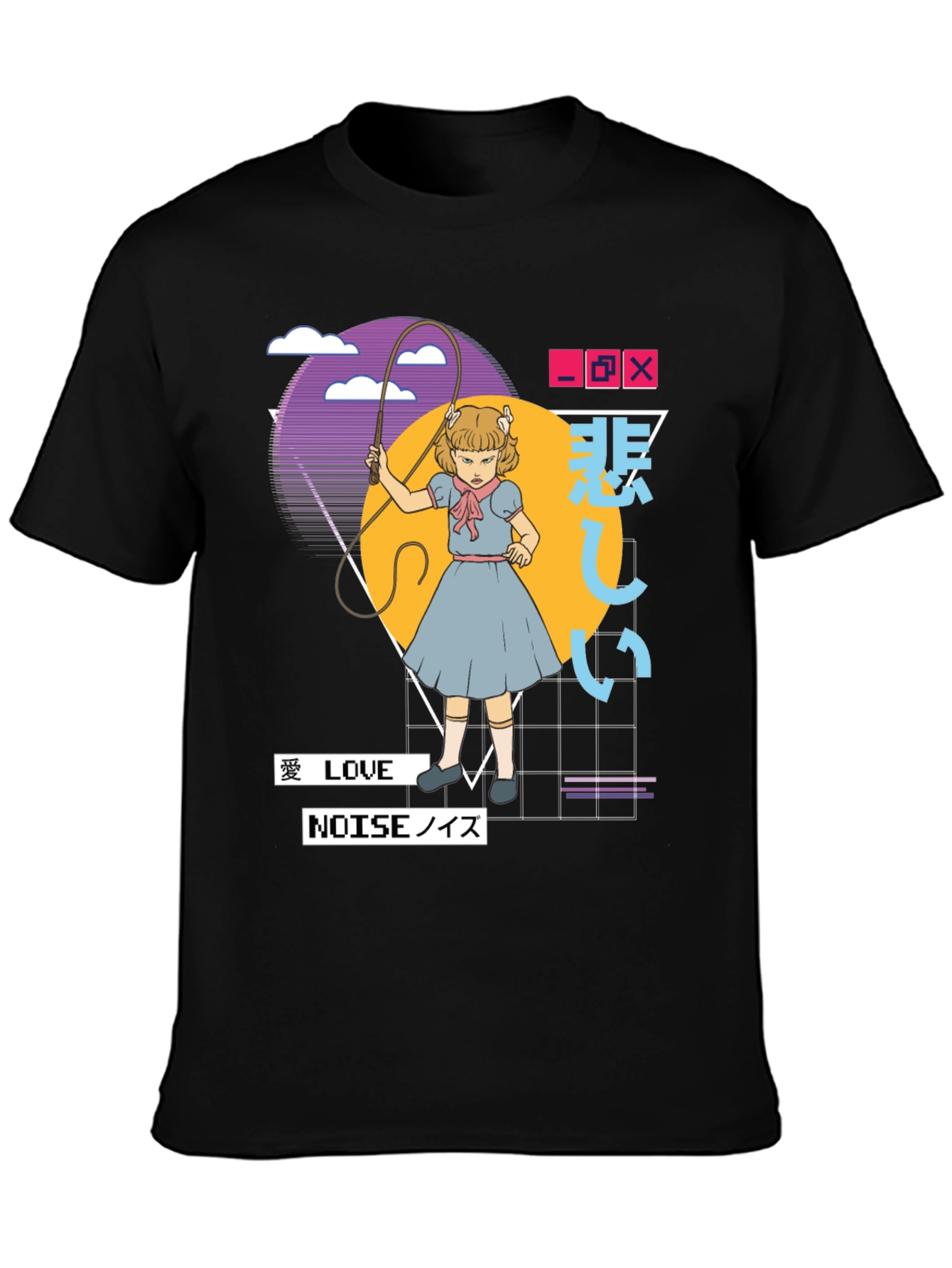 Retro Anime Style T-Shirt