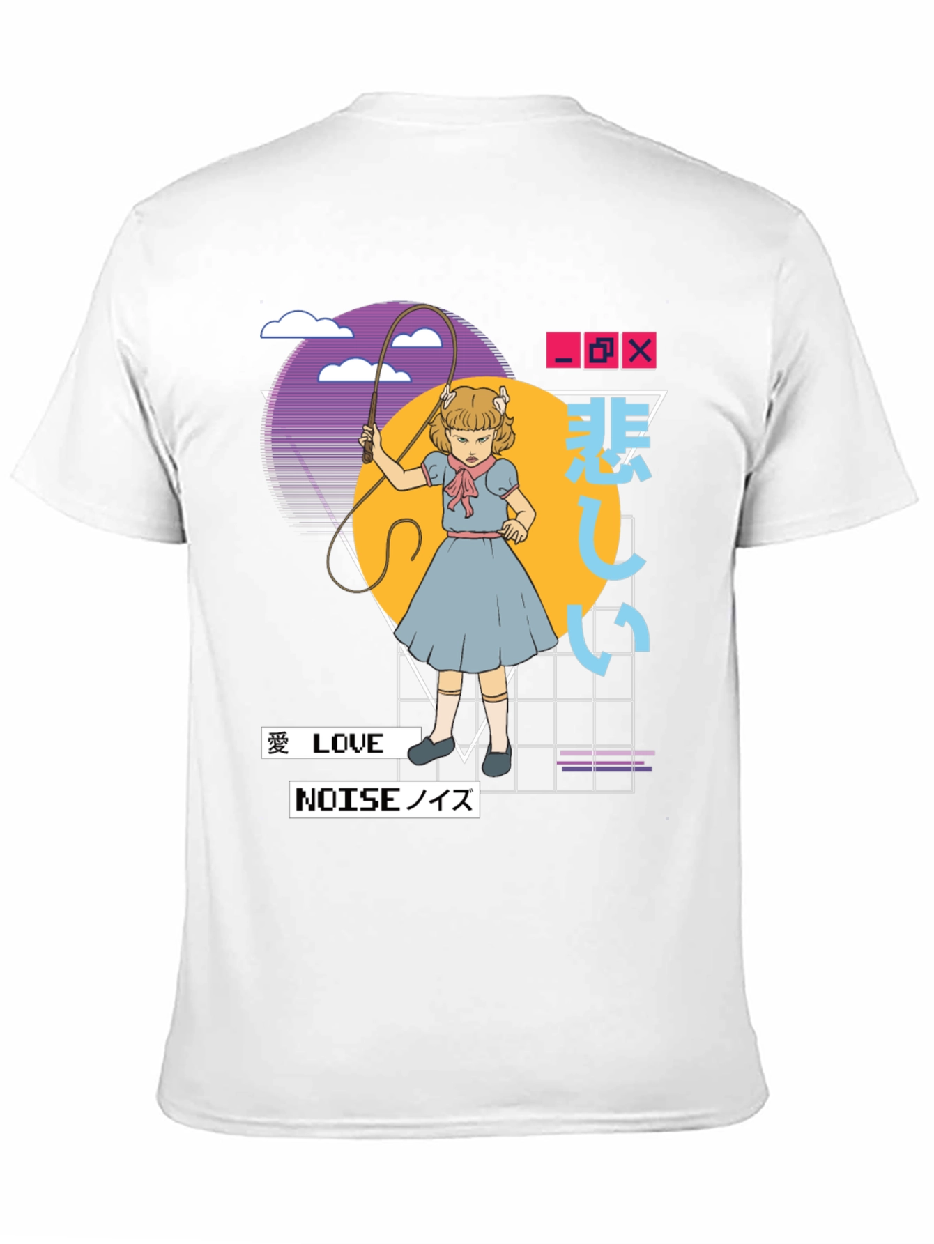 Retro Anime Style T-Shirt