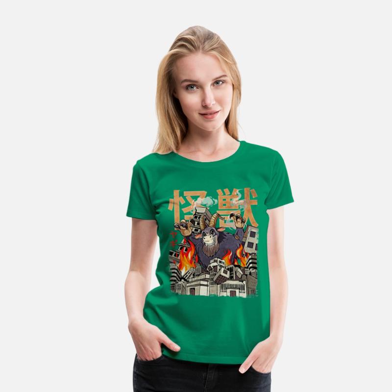 Kaiju Goat Japanese Anime Monster Farm Animal