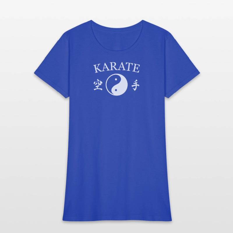 Karate Yin Yang with Kanji