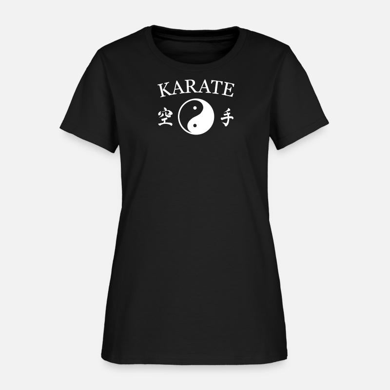 Karate Yin Yang with Kanji