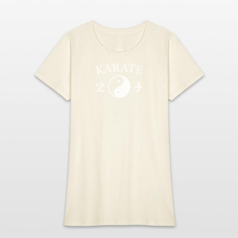 Karate Yin Yang with Kanji