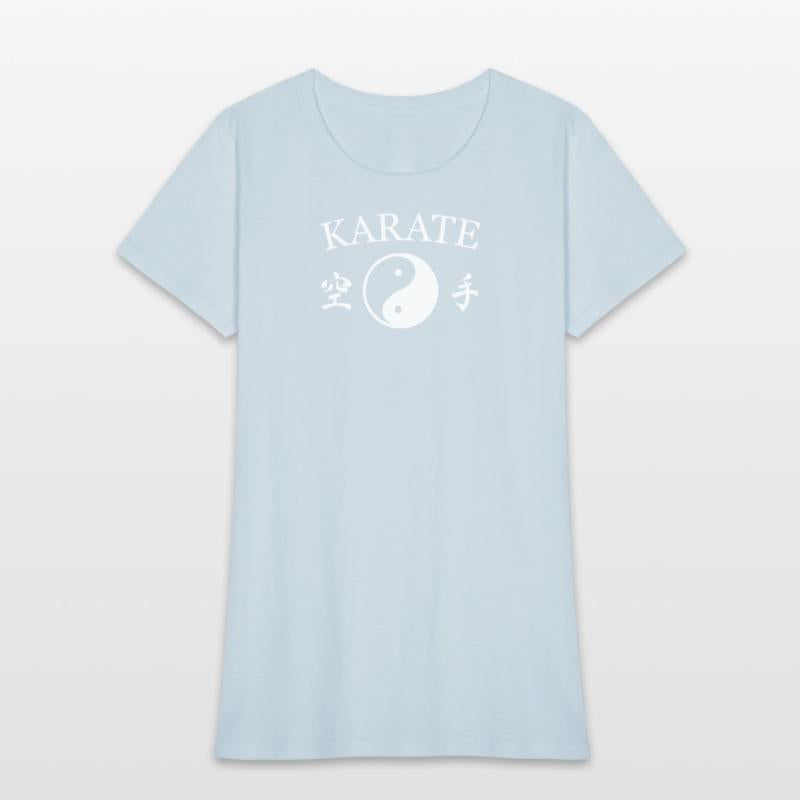 Karate Yin Yang with Kanji