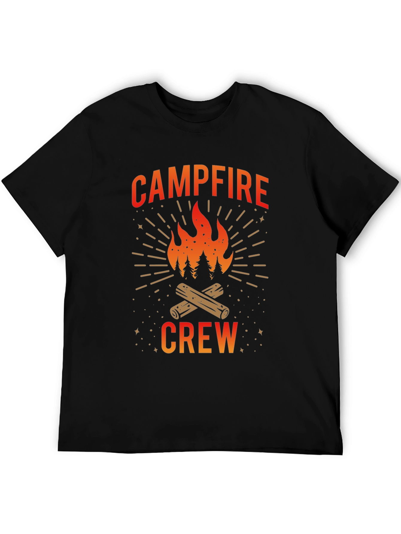 Campfire Crew Graphic Tee - Outdoor Adventure