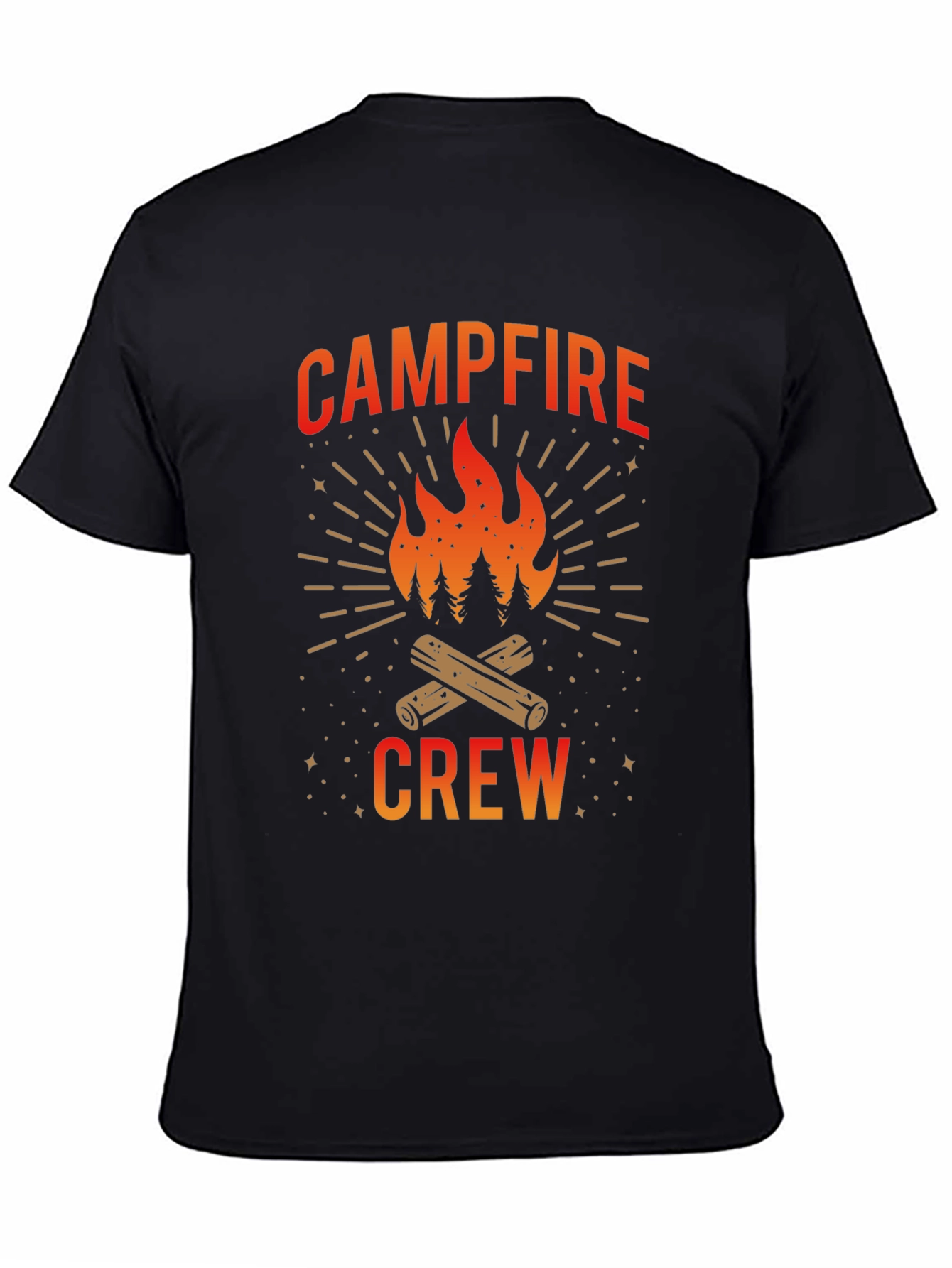 Campfire Crew Graphic Tee - Outdoor Adventure