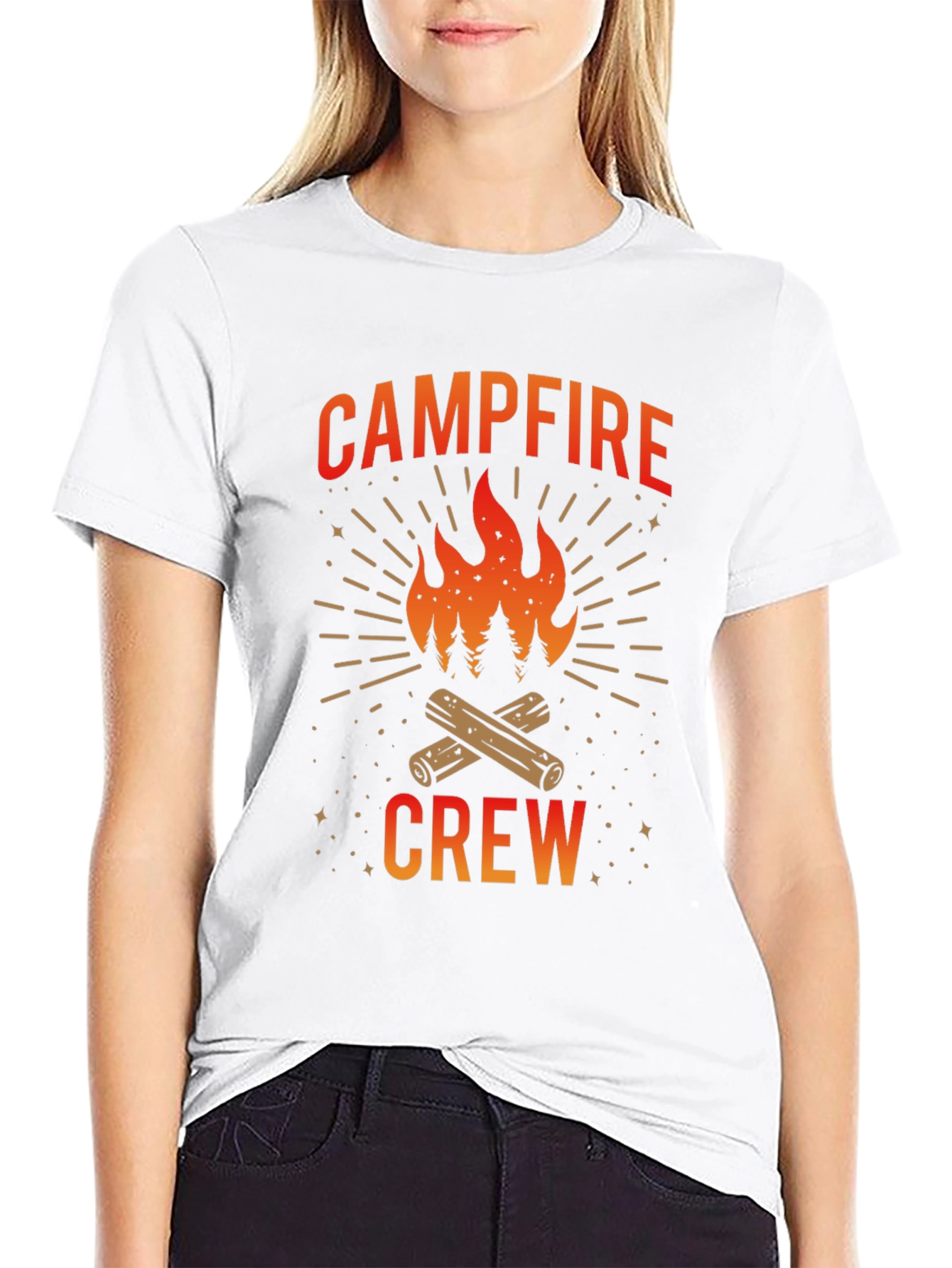 Campfire Crew Graphic Tee - Outdoor Adventure