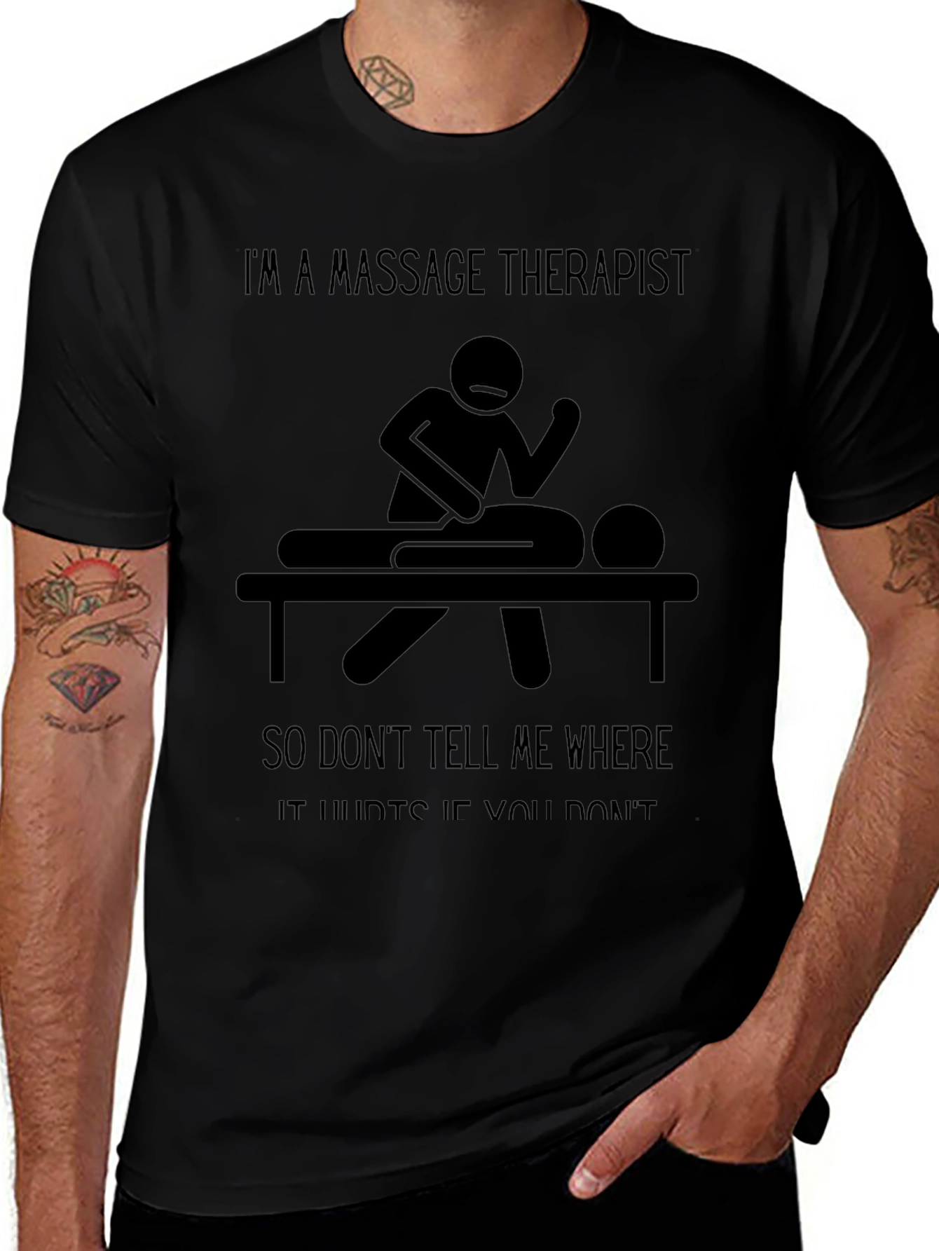 Massage Therapist Humor T-Shirt - Unisex