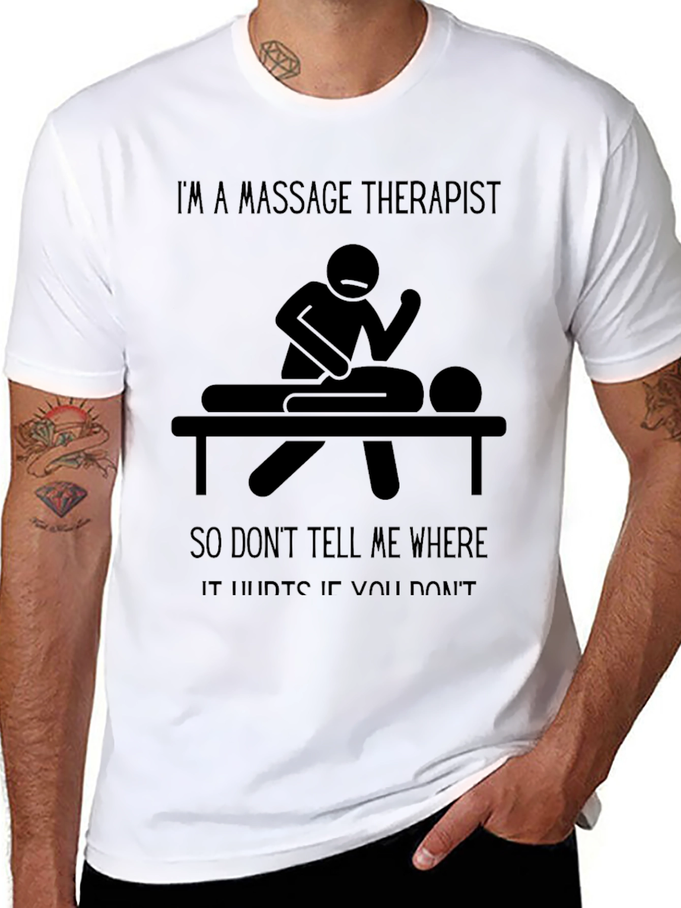 Massage Therapist Humor T-Shirt - Unisex