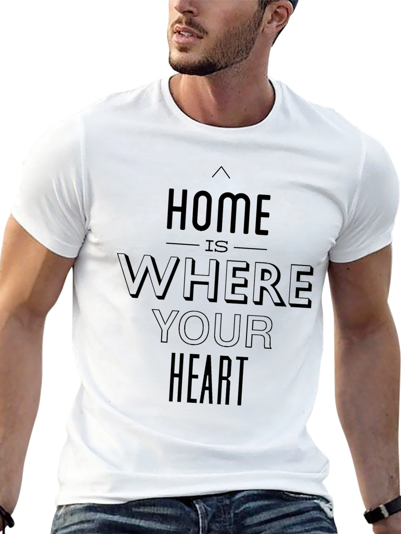 Home is Where Your Heart Is Graphic Tee