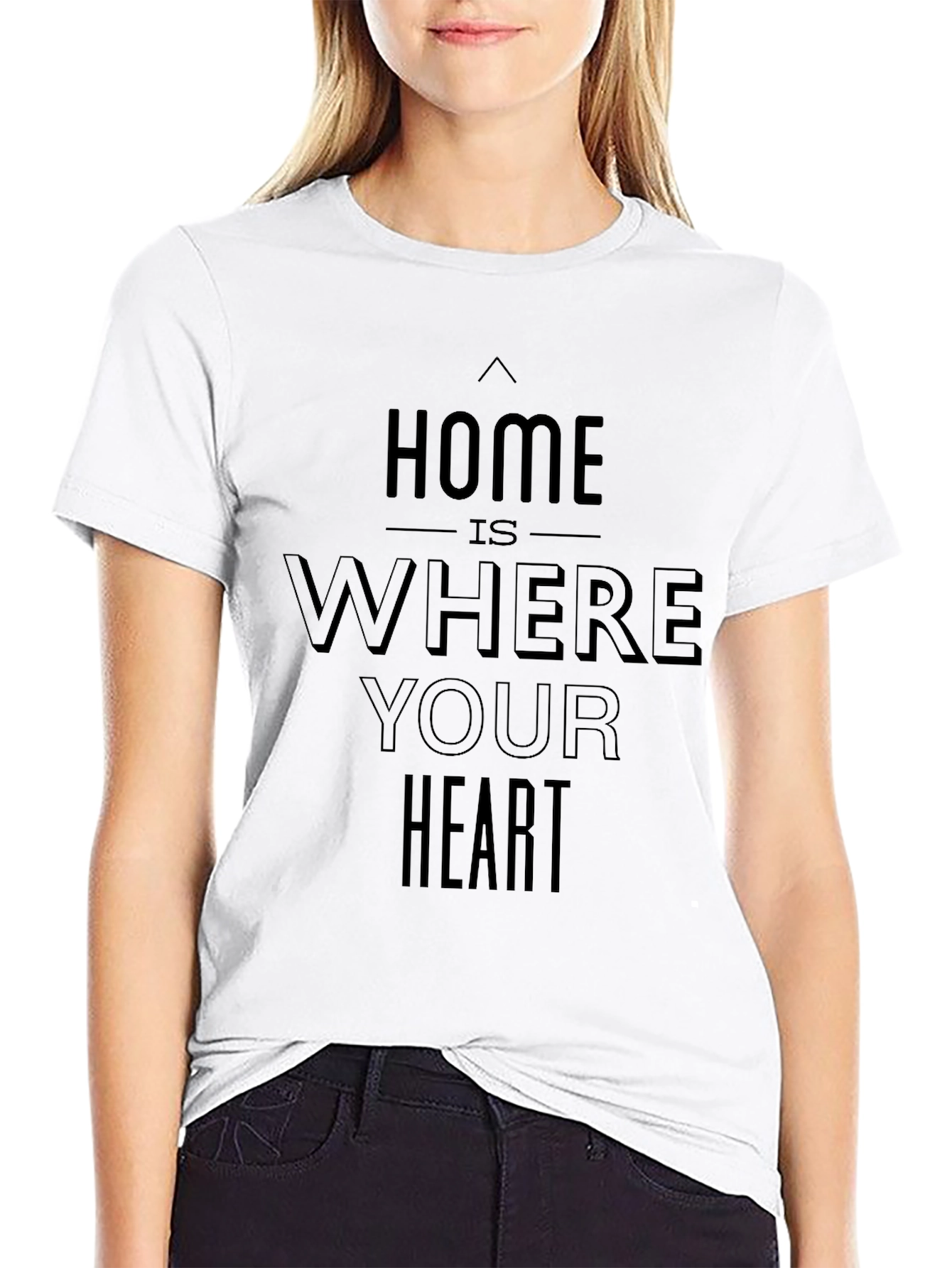 Home is Where Your Heart Is Graphic Tee