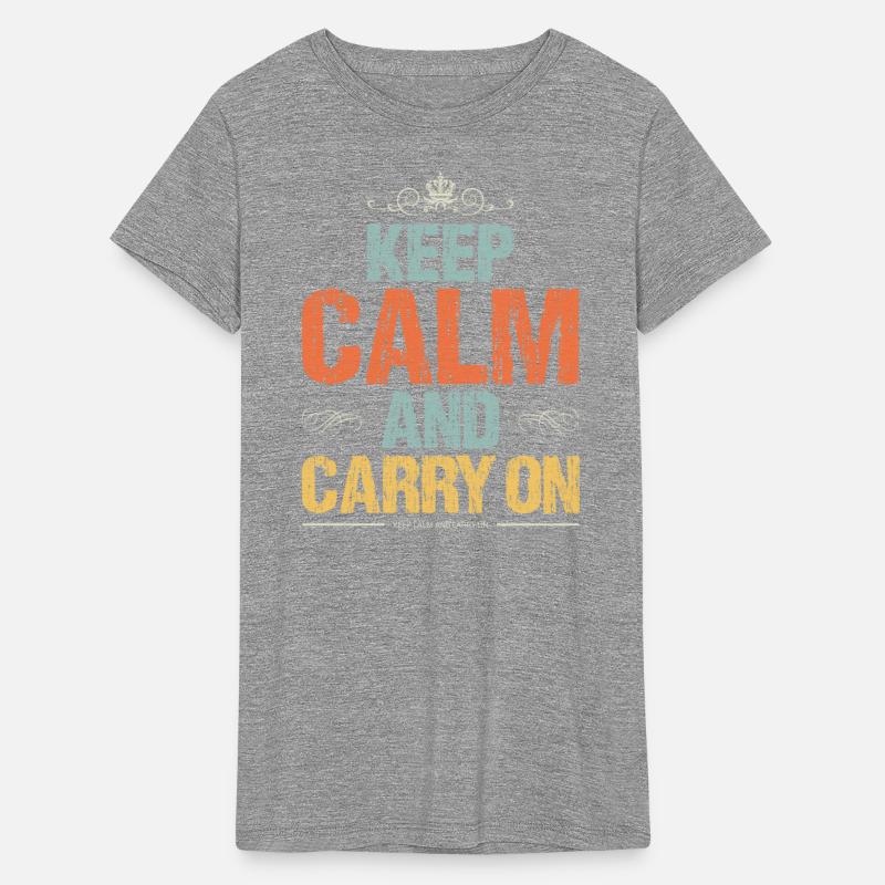 KEEP CALM AND CARRY ON