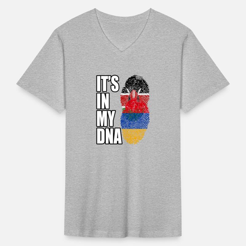 Kenyan And Armenian Mix Heritage DNA Flag