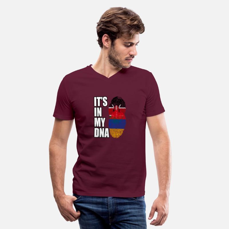 Kenyan And Armenian Mix Heritage DNA Flag