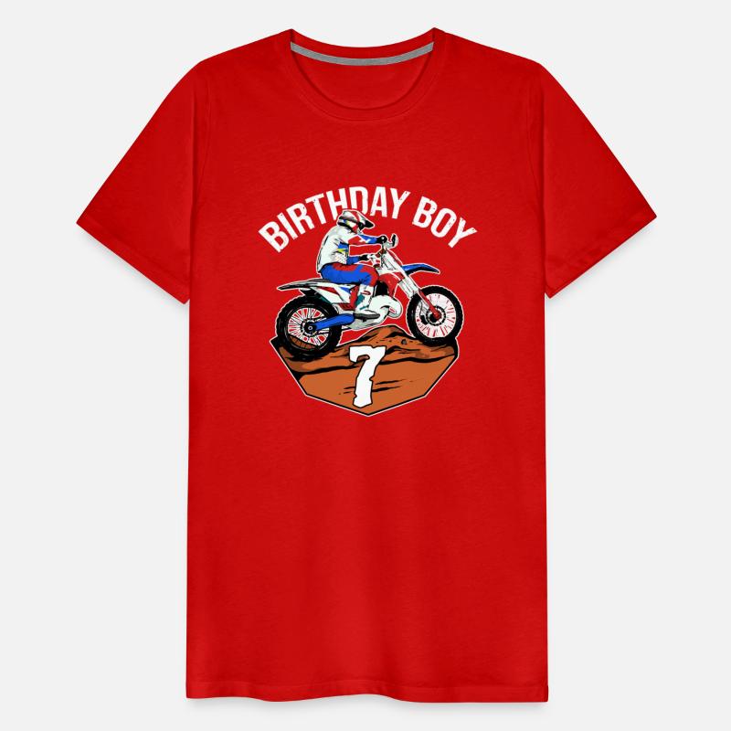 Kids Dirt Bike 7 Years Old Birthday Boy Motocross