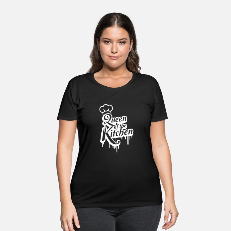 Kitchen Queen lettering Logo Kitchen Woman Royal