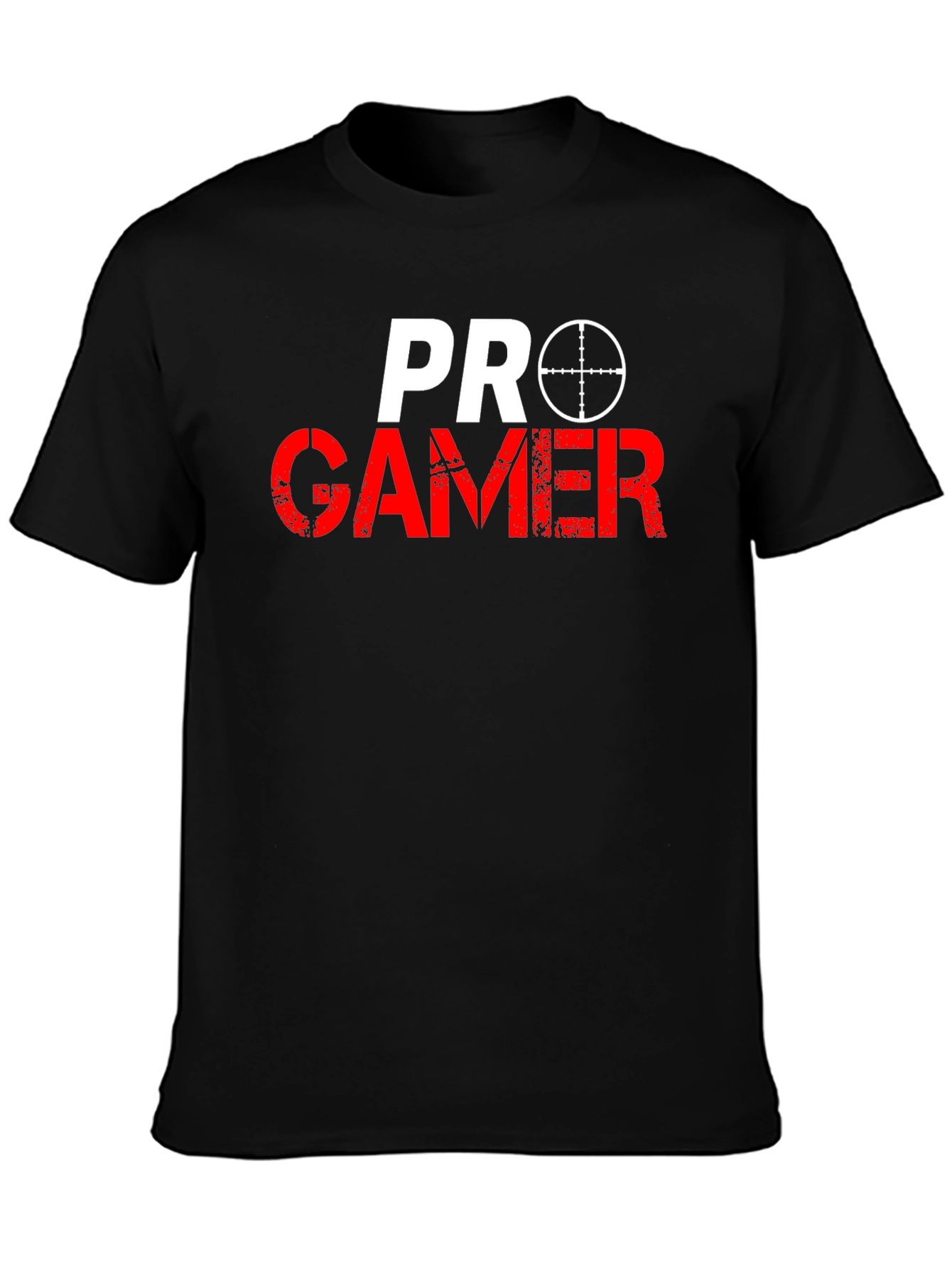 Pro Gamer T-Shirt - Black Cotton Tee