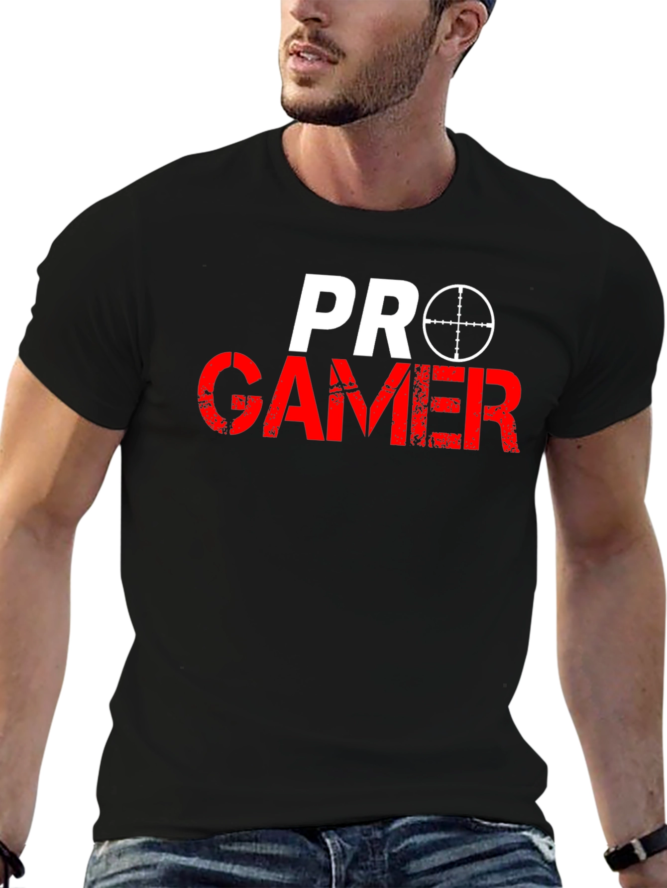 Pro Gamer T-Shirt - Black Cotton Tee