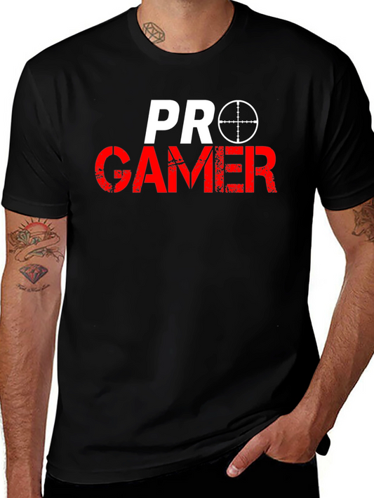 Pro Gamer T-Shirt - Black Cotton Tee