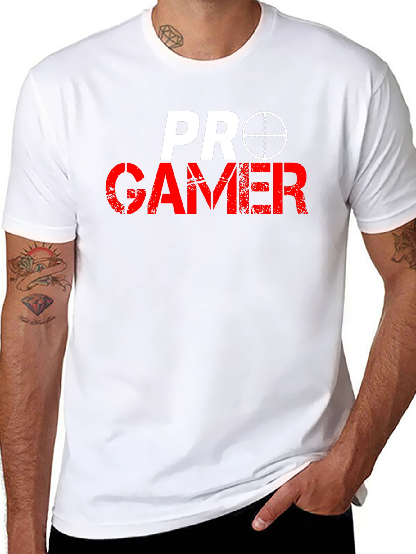 Pro Gamer T-Shirt - Black Cotton Tee