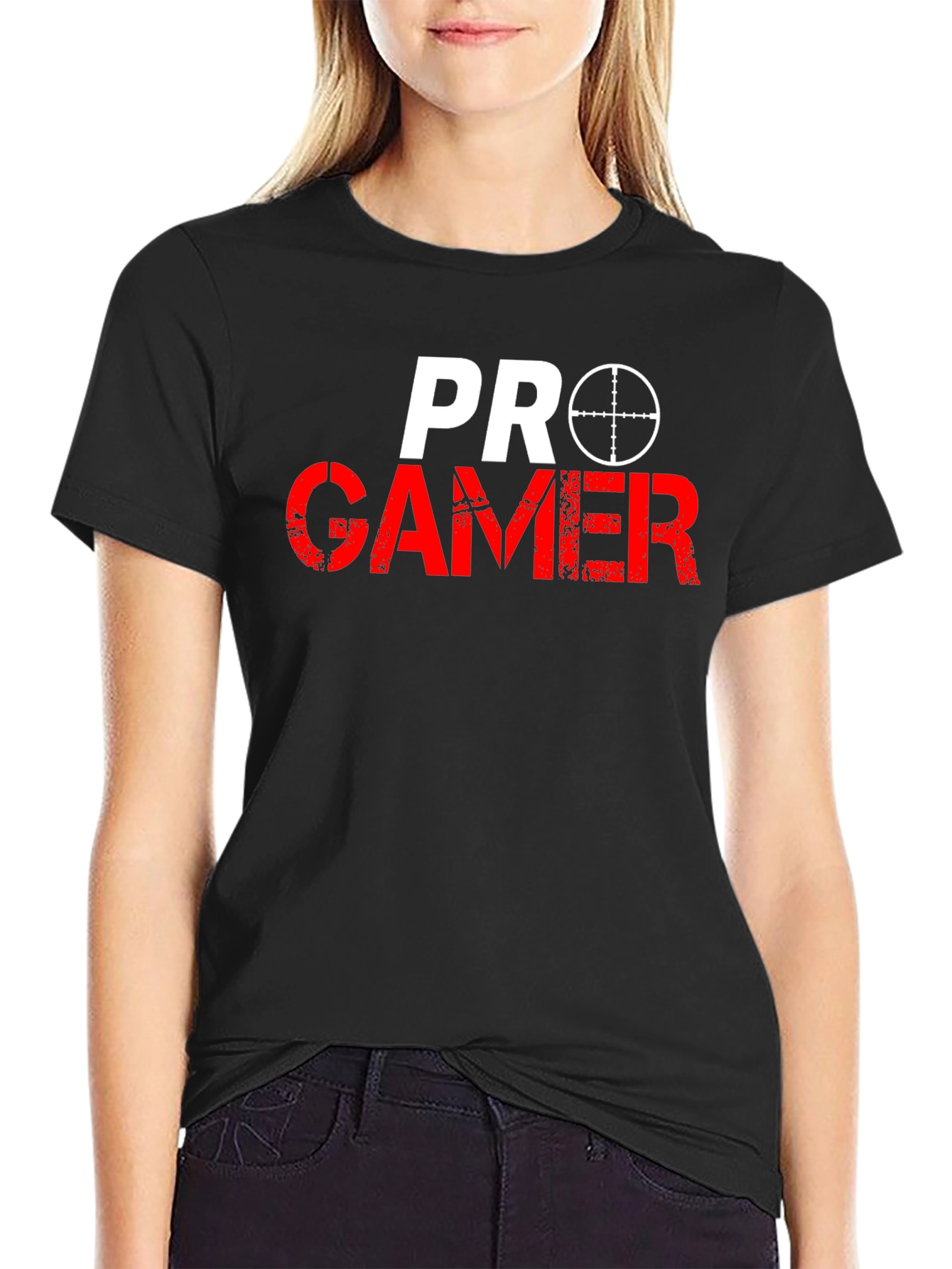 Pro Gamer T-Shirt - Black Cotton Tee