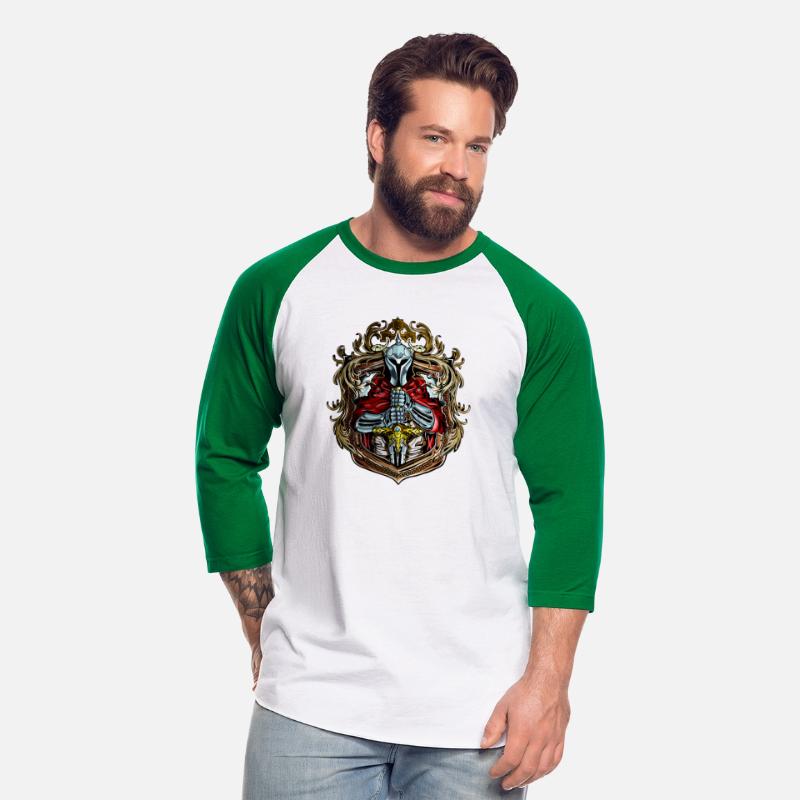 knight in shining armor holding sword