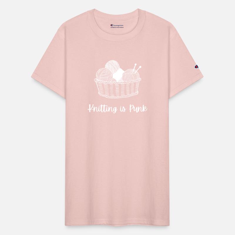 Knitting Is Punk Feminist Knitting Lover Gift