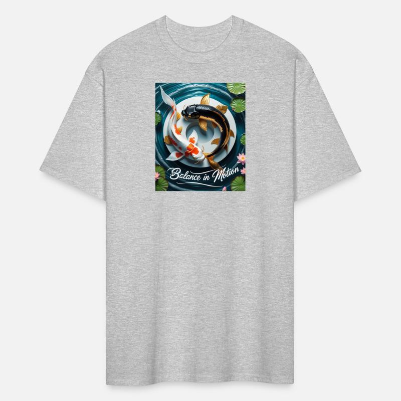 Koi Fish Balance in Motion T-shirt